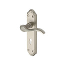 Heritage Brass Verona Small Door Handle on Plate