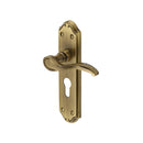 Heritage Brass Verona Small Door Handle on Plate