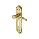 Heritage Brass Verona Small Door Handle on Plate