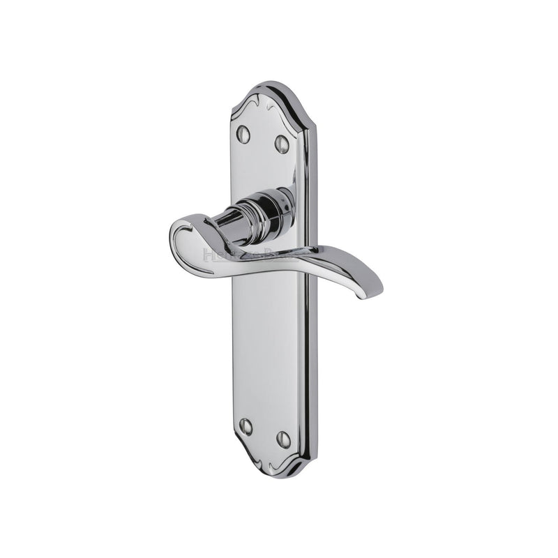 Heritage Brass Verona Small Door Handle on Plate