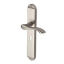 Heritage Brass Algarve Long Door Handle on Plate