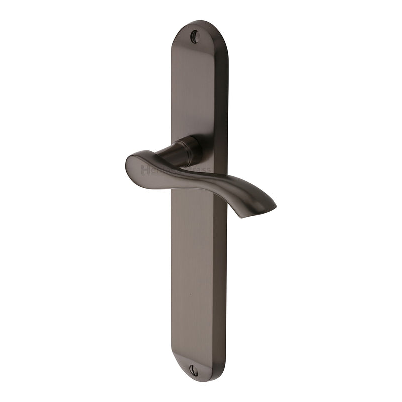 Heritage Brass Algarve Long Door Handle on Plate
