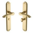 Heritage Brass Algarve Long Door Handle on Plate