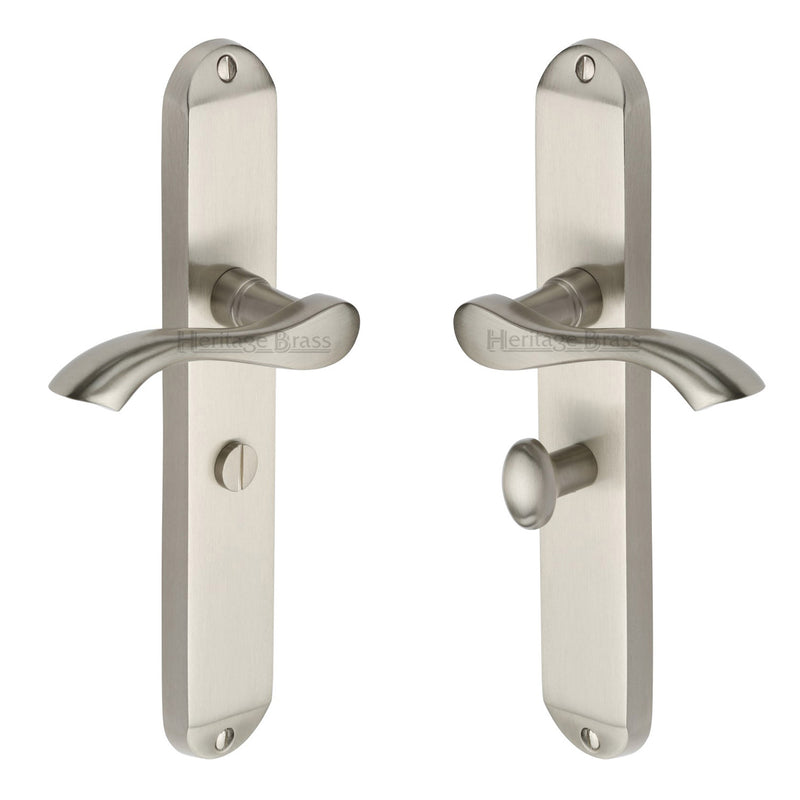Heritage Brass Algarve Long Door Handle on Plate