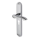 Heritage Brass Algarve Long Door Handle on Plate