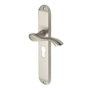 Heritage Brass Algarve Long Door Handle on Plate