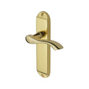 Heritage Brass Algarve Door Handle on Plate