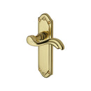 Heritage Brass Lisboa Door Handle on Plate