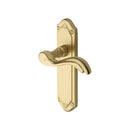 Heritage Brass Lisboa Door Handle on Plate