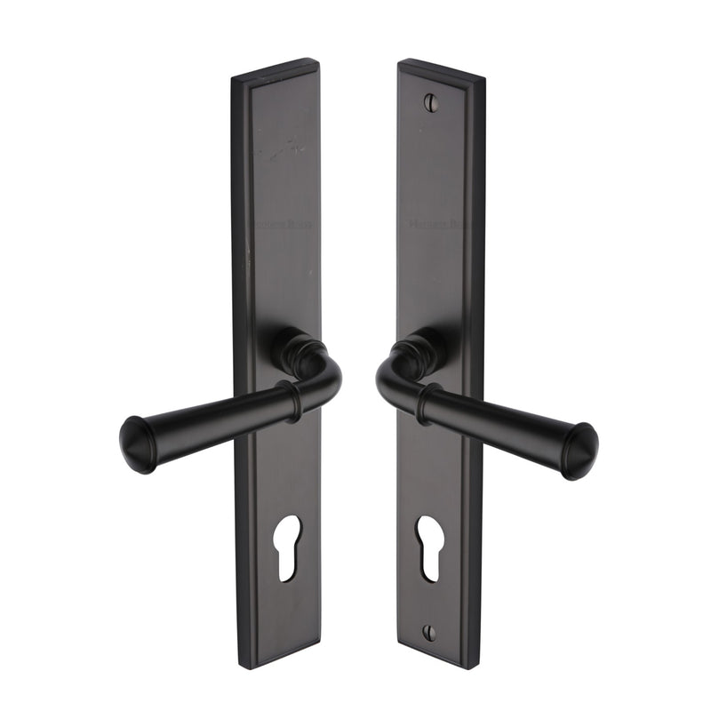 Heritage Brass  Colonial LH Door Handle on Plate