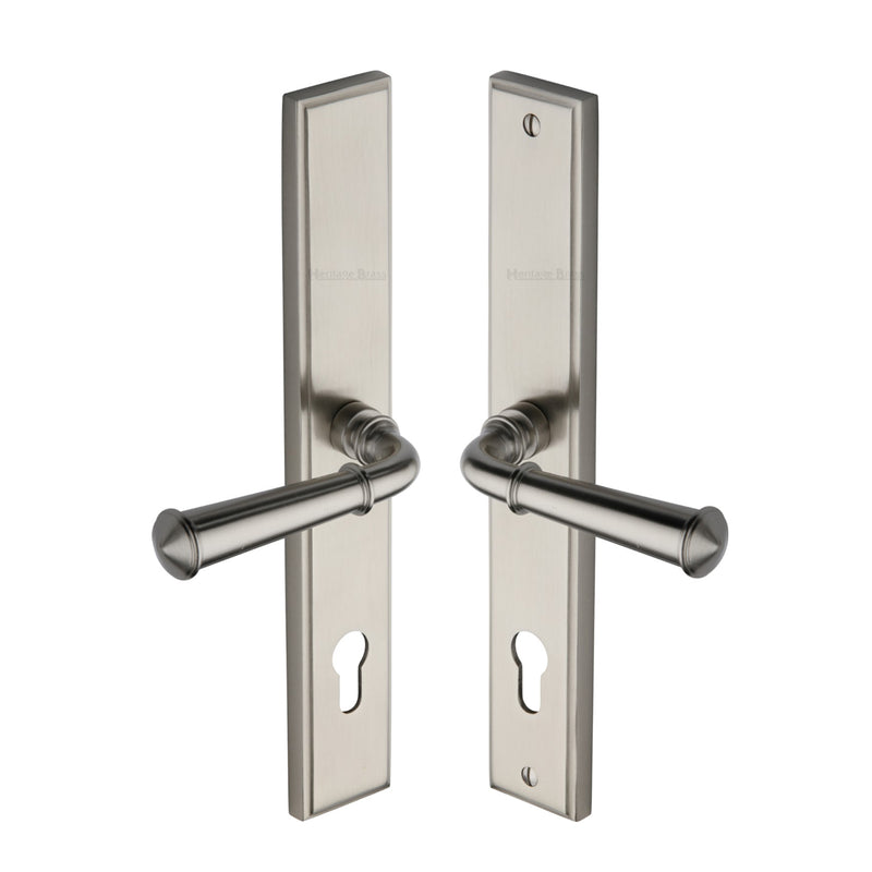 Heritage Brass  Colonial LH Door Handle on Plate