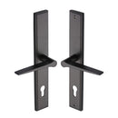 Heritage Brass Gio LH Door Handle on Plate