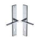 Heritage Brass Gio RH Door Handle on Plate