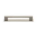 Heritage Brass Metro Cabinet Pull Handle with Plate