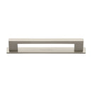 Heritage Brass Metro Cabinet Pull Handle with Plate