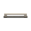 Heritage Brass Metro Cabinet Pull Handle with Plate