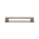 Heritage Brass Metro Cabinet Pull Handle with Plate
