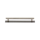 Heritage Brass Step Cabinet Pull Handle with Plate
