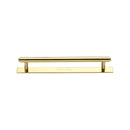 Heritage Brass Step Cabinet Pull Handle with Plate