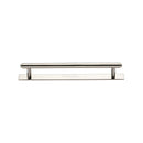 Heritage Brass Step Cabinet Pull Handle with Plate