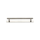 Heritage Brass Step Cabinet Pull Handle with Plate