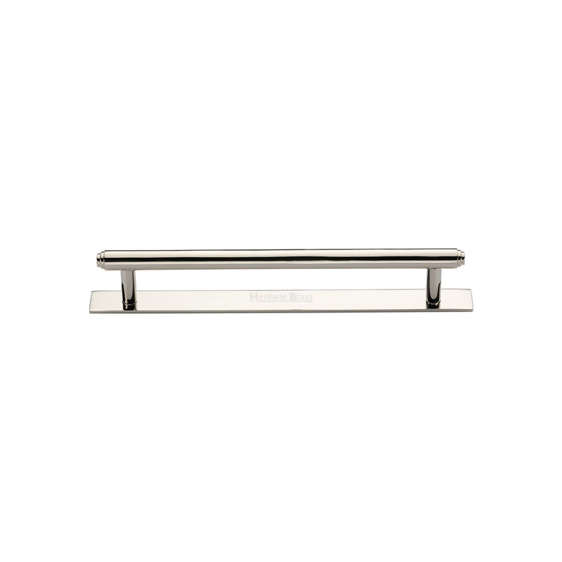 Heritage Brass Step Cabinet Pull Handle with Plate