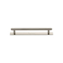Heritage Brass Step Cabinet Pull Handle with Plate