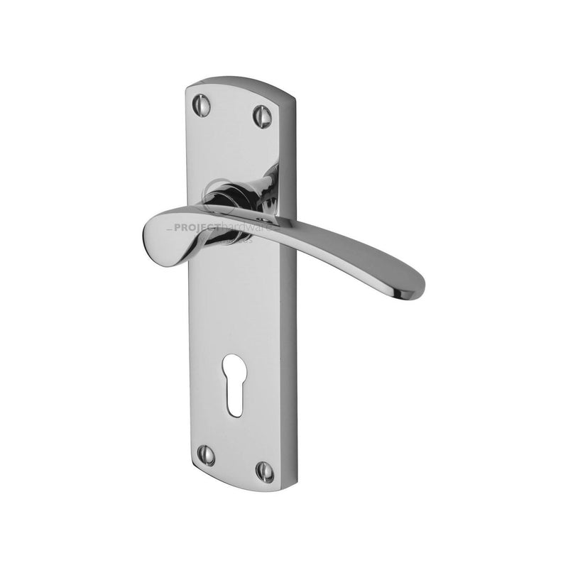 Project Hardware Luca Door Handle on Plate