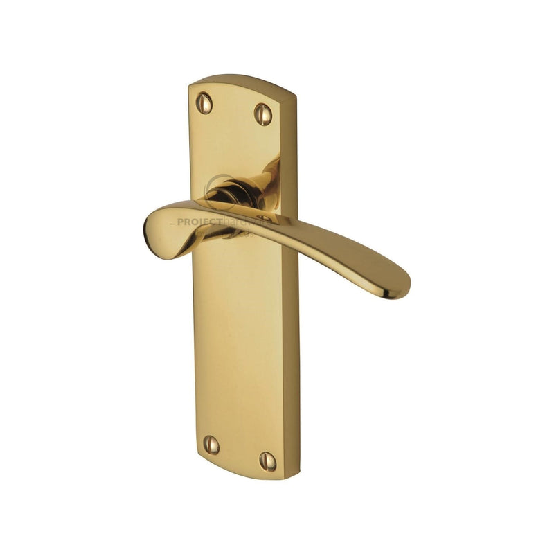 Project Hardware Luca Door Handle on Plate
