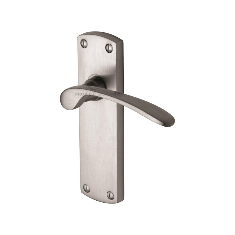 Project Hardware Luca Door Handle on Plate