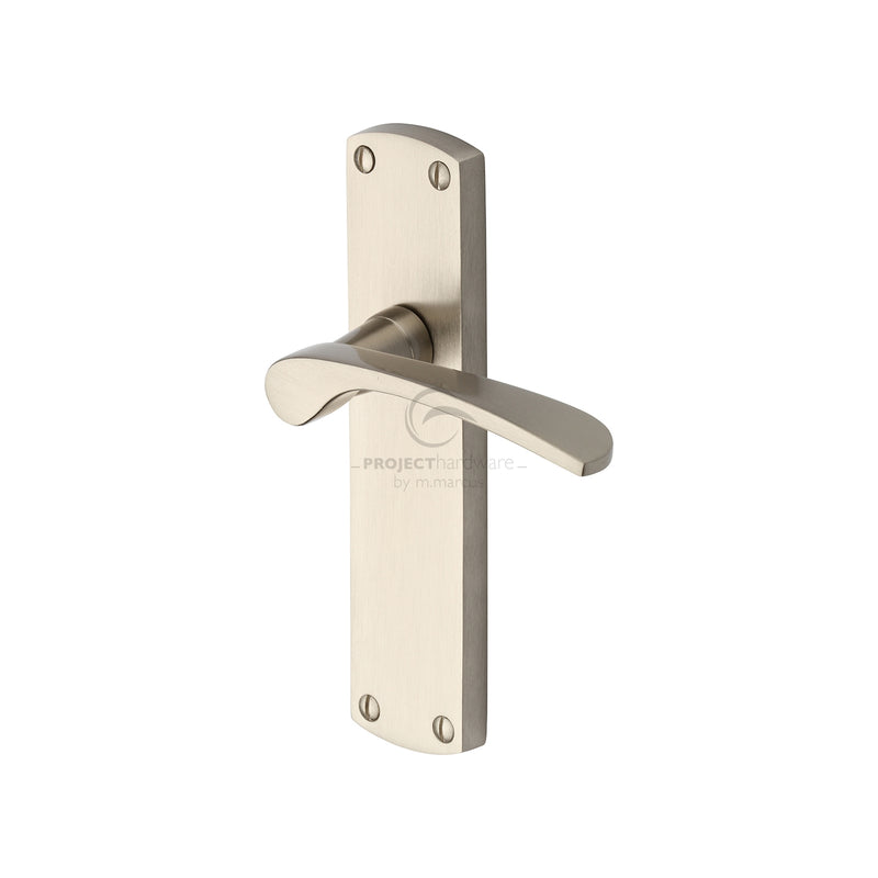 Project Hardware Luca Door Handle on Plate