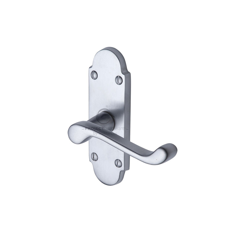 Project Hardware Milton Short Door Handle on Plate