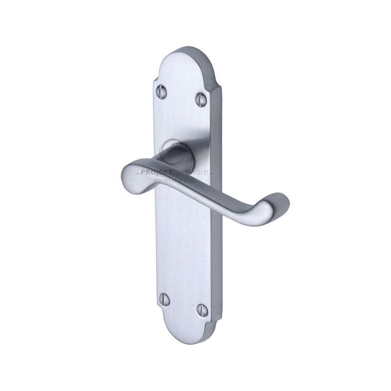 Project Hardware Milton Door Handle on Plate