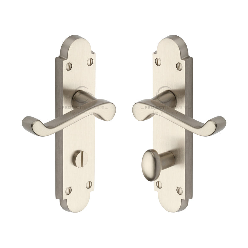 Project Hardware Milton Door Handle on Plate