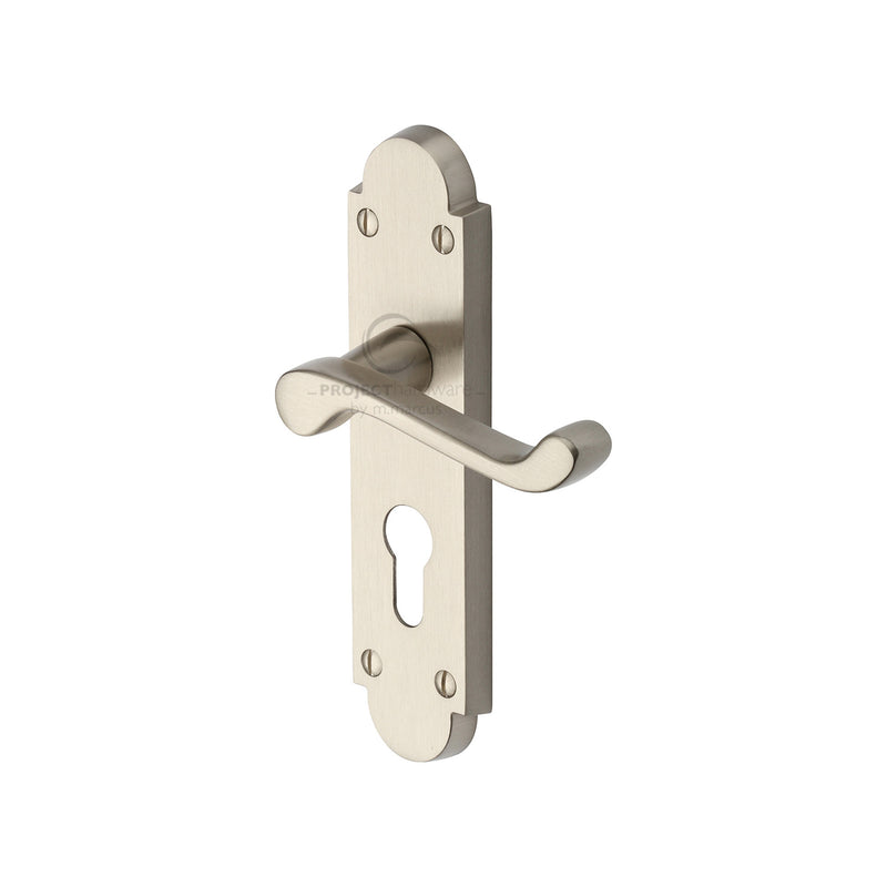 Project Hardware Milton Door Handle on Plate
