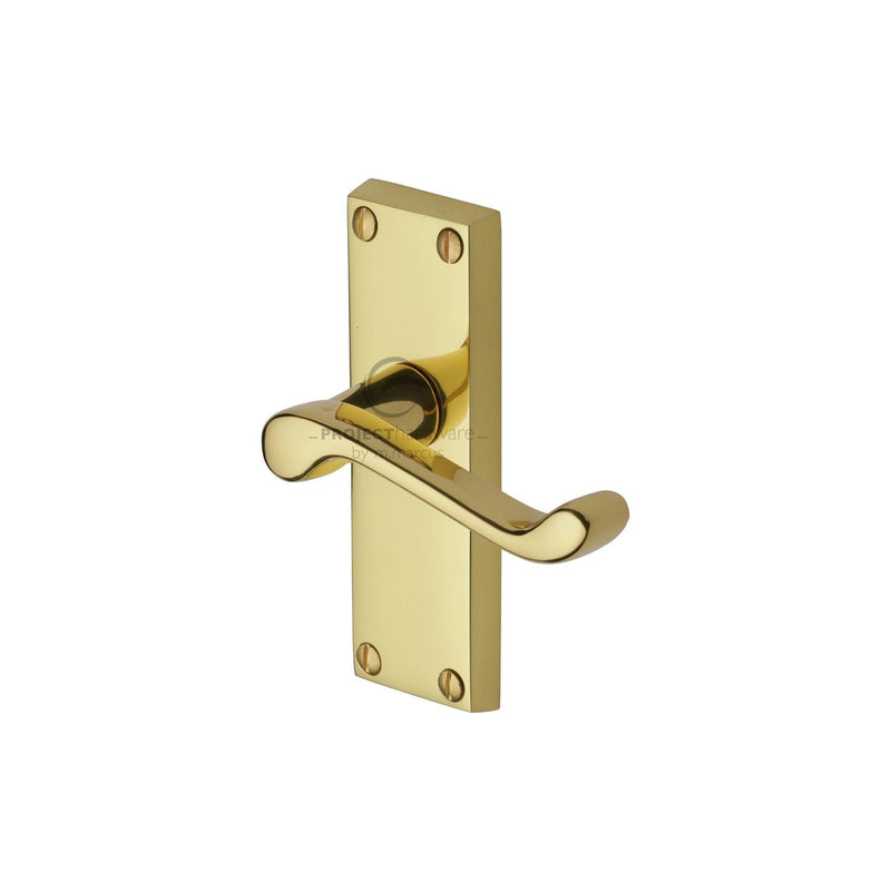 Project Hardware Malvern Short Door Handle on Plate