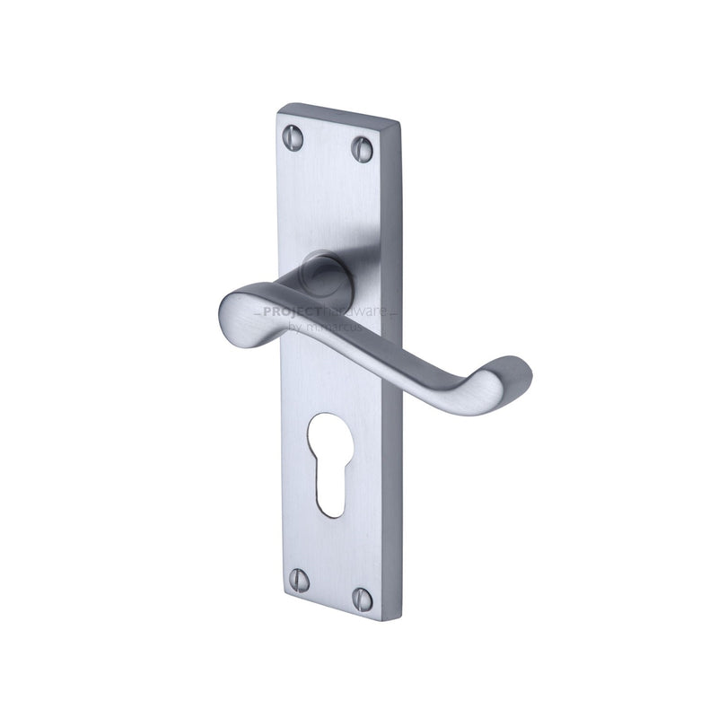 Project Hardware Malvern Door Handle on Plate