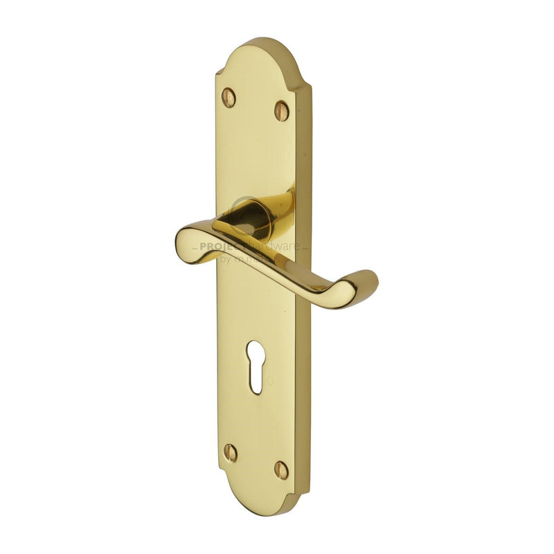 Project Hardware Kensington Door Handle on Plate