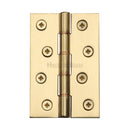 Heritage Brass Hinge Brass with Double Phosphor Washers