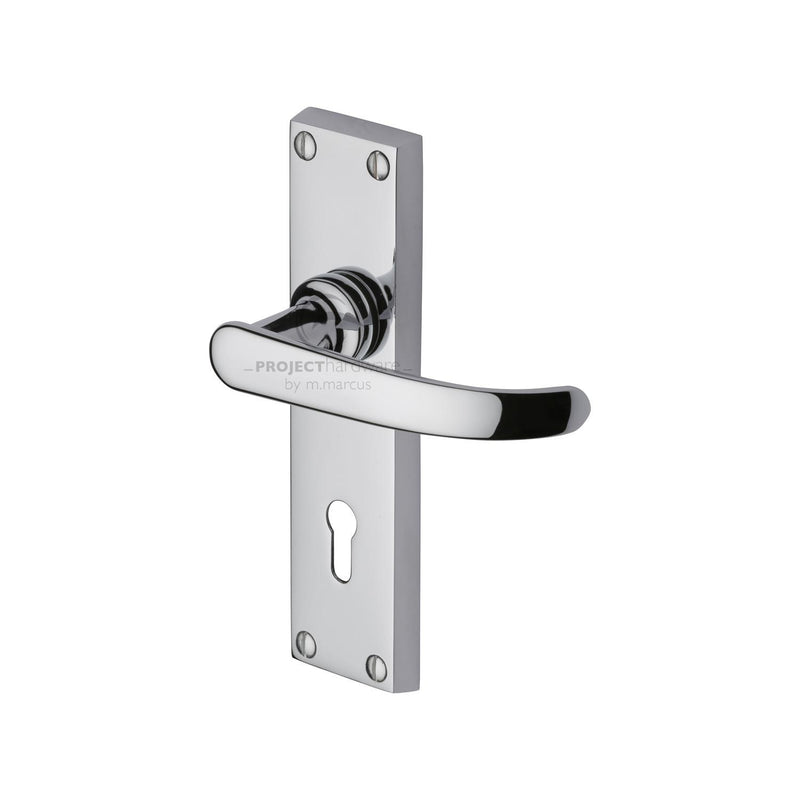 Project Hardware Avon Door Handle on Plate