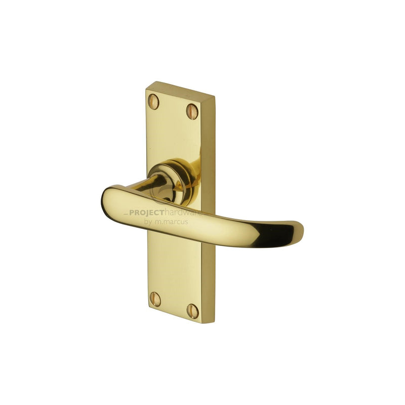 Project Hardware Avon Short Door Handle on Plate