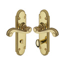 Heritage Brass Adam Door Handle on Plate