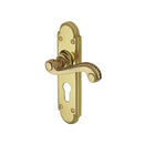 Heritage Brass Adam Door Handle on Plate