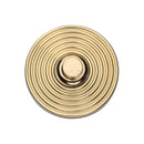 Heritage Brass Reeded Bell Push