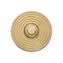 Heritage Brass Reeded Bell Push