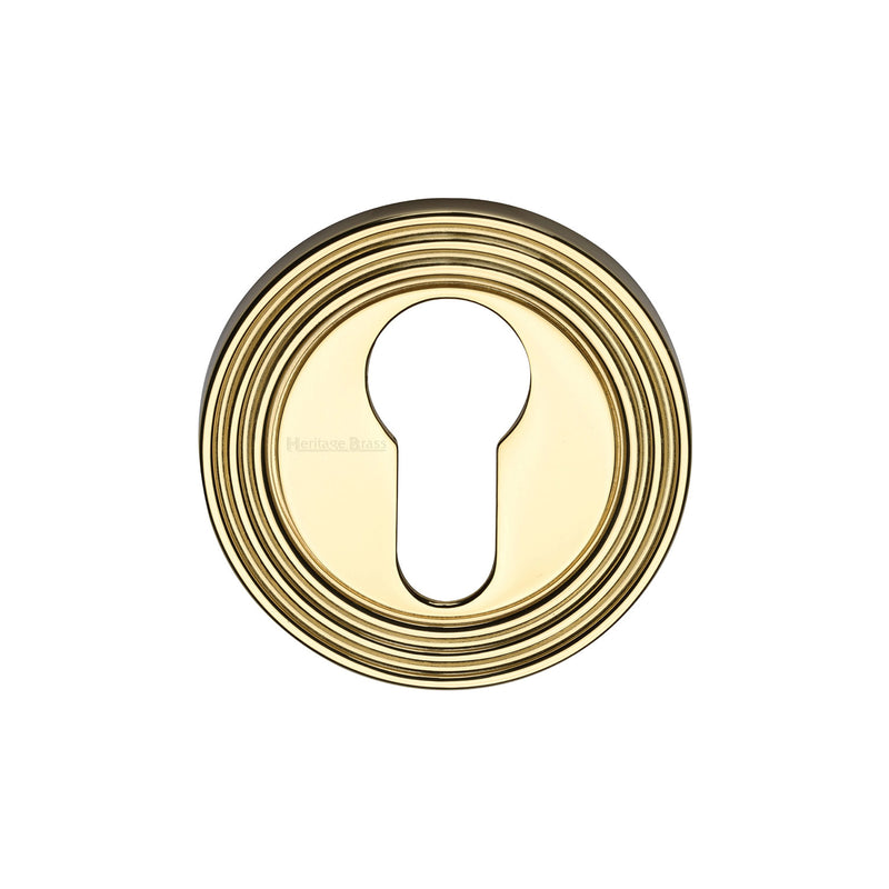 Heritage Brass Euro Profile Cylinder Escutcheon - RR4020