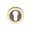 Heritage Brass Euro Profile Cylinder Escutcheon Round - RS2004