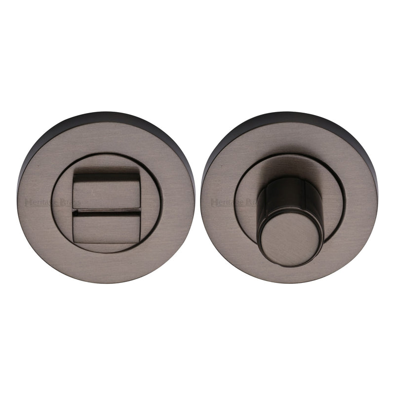 Heritage Brass Round Bathroom Turn & Release - RS2030