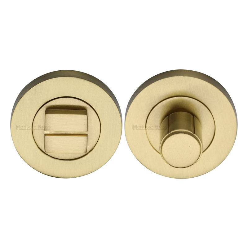 Heritage Brass Round Bathroom Turn & Release - RS2030