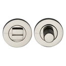 Heritage Brass Round Knurled Bathroom Turn & Release